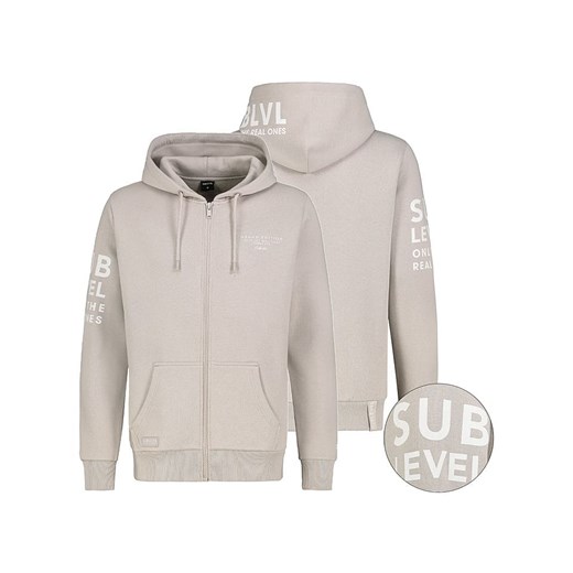 Sublevel Bluza &quot;Nik&quot; w kolorze beżowym ze sklepu Limango Polska w kategorii Bluzy męskie - zdjęcie 187789864