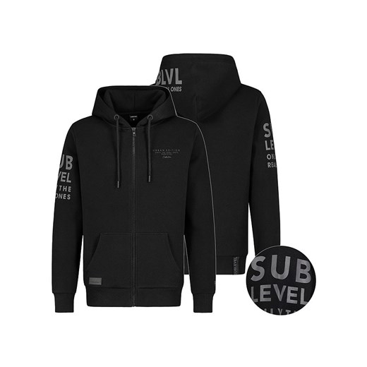Sublevel Bluza &quot;Nik&quot; w kolorze czarnym ze sklepu Limango Polska w kategorii Bluzy męskie - zdjęcie 187789872