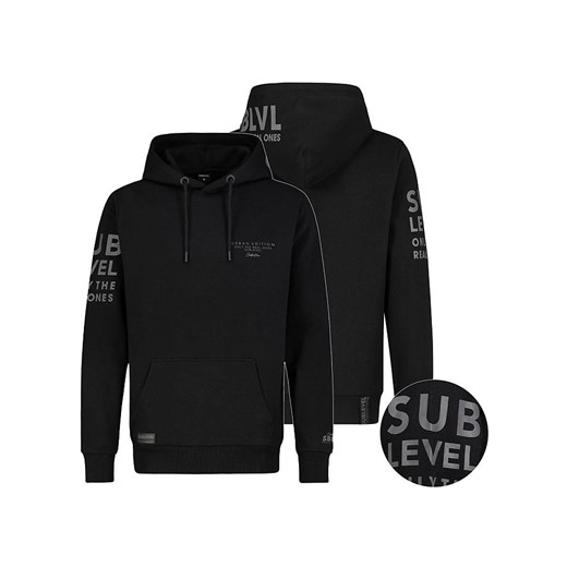 Sublevel Bluza &quot;Tim&quot; w kolorze czarnym ze sklepu Limango Polska w kategorii Bluzy męskie - zdjęcie 187789880