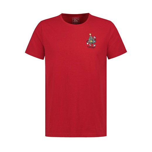 Sublevel Koszulka w kolorze czerwonym ze sklepu Limango Polska w kategorii T-shirty męskie - zdjęcie 187789902