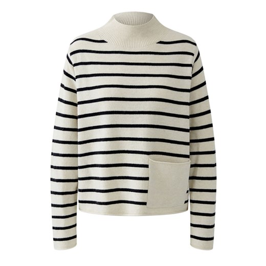 Oui Sweter w kolorze kremowo-czarnym ze sklepu Limango Polska w kategorii Swetry damskie - zdjęcie 187790131