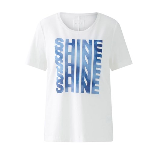 Oui Koszulka w kolorze białym ze sklepu Limango Polska w kategorii Bluzki damskie - zdjęcie 187790631
