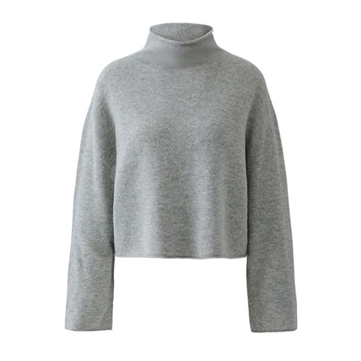 Oui Wełniany golf w kolorze szarym ze sklepu Limango Polska w kategorii Swetry damskie - zdjęcie 187790650