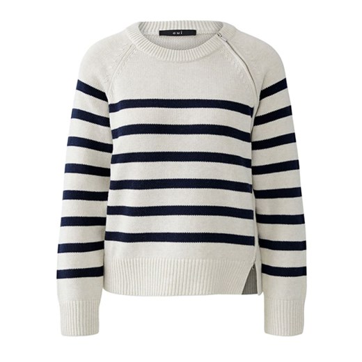 Oui Sweter w kolorze biało-granatowym ze sklepu Limango Polska w kategorii Swetry damskie - zdjęcie 187790670