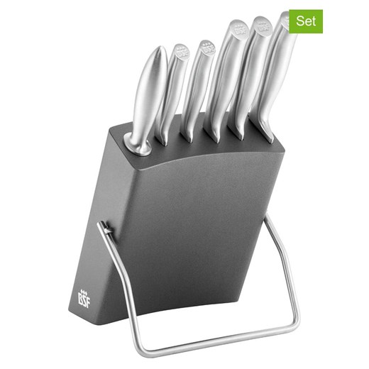 Zwilling 7-częściowy zestaw &quot;Chicago&quot; w kolorze srebrno-szarym ze sklepu Limango Polska w kategorii Noże kuchenne - zdjęcie 187791434