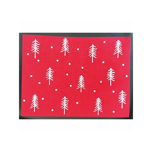 Villa d´Este Podkładka w kolorze czerwonym - 38 x 45 cm ze sklepu Limango Polska w kategorii Podkładki na stół - zdjęcie 187791764