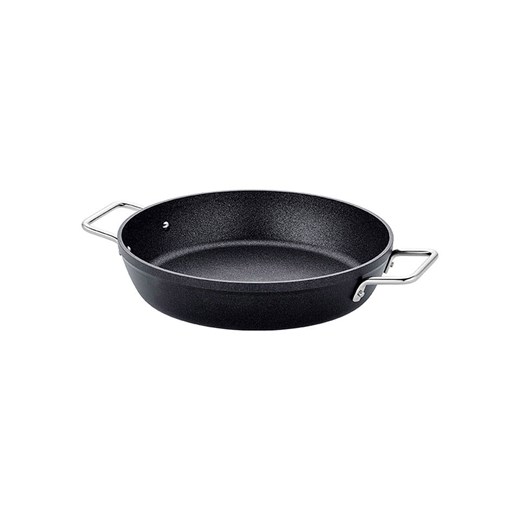 Fissler Patelnia &quot;Adamant®&quot; w kolorze czarnym do serwowania - Ø 28 cm ze sklepu Limango Polska w kategorii Garnki - zdjęcie 187791793