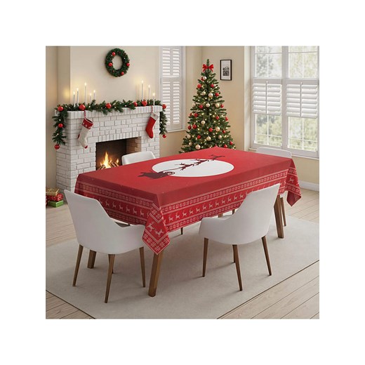 Colourful Cotton Obrus w kolorze czerwonym ze sklepu Limango Polska w kategorii Obrusy i bieżniki - zdjęcie 187791960