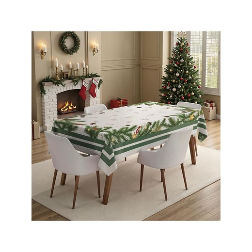 Colourful Cotton Obrus w kolorze zielonym ze sklepu Limango Polska w kategorii Obrusy i bieżniki - zdjęcie 187791964