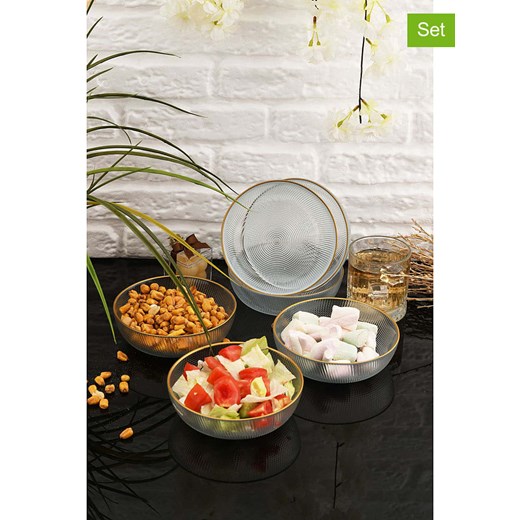 Hermia Miski (6 szt.) w kolorze złotym do serwowania - Ø 14 cm ze sklepu Limango Polska w kategorii Misy i tace dekoracyjne - zdjęcie 187792153