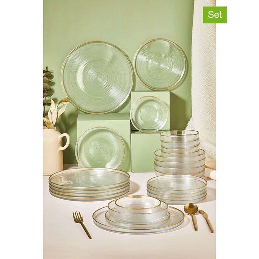 Hermia 24-częściowy zestaw w kolorze złotym ze sklepu Limango Polska w kategorii Naczynia - zdjęcie 187792160