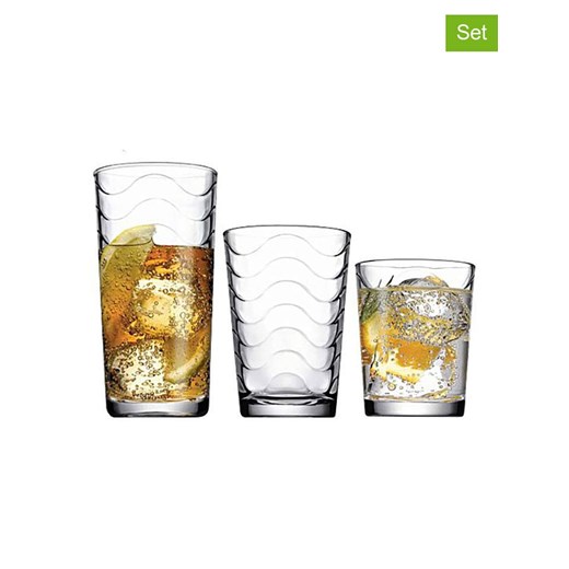 Hermia Szklanki (18 szt.) ze sklepu Limango Polska w kategorii Naczynia - zdjęcie 187792200