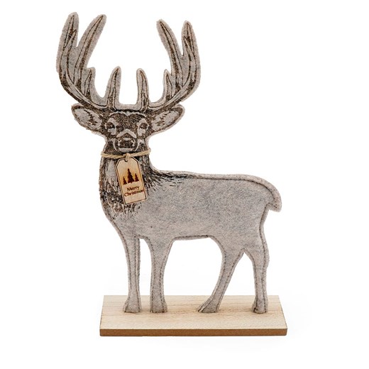 SiL Interiors Figurka dekoracyjna &quot;Reindeer&quot; w kolorze brązowym - 30 x 18 x 5 cm ze sklepu Limango Polska w kategorii Dekoracje - zdjęcie 187792270