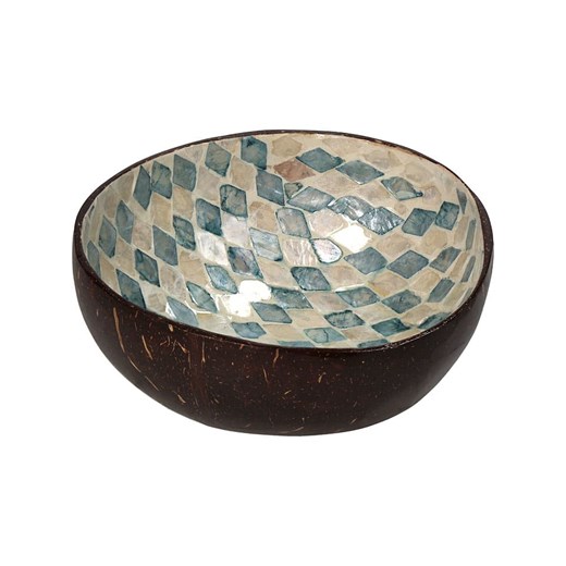 Kersten Miska dekoracyjna w kolorze brązowo-niebiesko-beżowym - wys. 6 x Ø 14 cm ze sklepu Limango Polska w kategorii Misy i tace dekoracyjne - zdjęcie 187792501