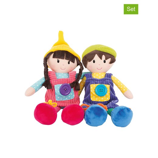 small foot Lalki (2 szt.) &quot;Noah &amp; Emma&quot; - 0+ ze sklepu Limango Polska w kategorii Zabawki - zdjęcie 187792903