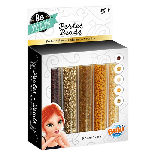 BUKI Zestawy koralików &quot;Gold/Brown&quot; - 5+ ze sklepu Limango Polska w kategorii Zabawki - zdjęcie 187793313
