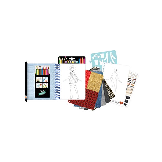 BUKI Zestaw do malowania &quot;Sketchbook - Rock Outfits&quot; - 6+ ze sklepu Limango Polska w kategorii Zabawki - zdjęcie 187793340