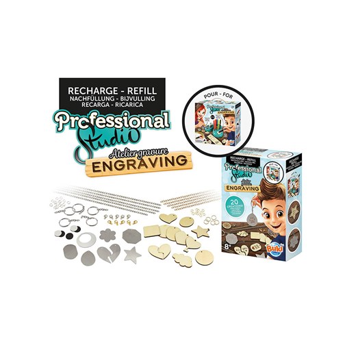 BUKI Zestaw kreatywny &quot;Professional Engraving Studio Workshop&quot; - 8+ ze sklepu Limango Polska w kategorii Zabawki - zdjęcie 187793352