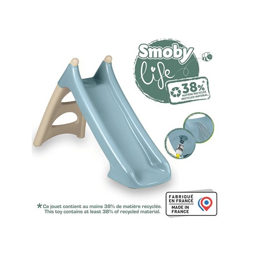 Smoby Zjeżdżalnia w kolorze błękitnym - 2+ ze sklepu Limango Polska w kategorii Zabawki - zdjęcie 187793370