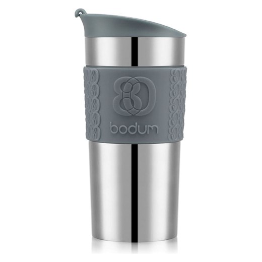 bodum Kubek termiczny &quot;Travel Mug&quot; w kolorze szarym - 350 ml ze sklepu Limango Polska w kategorii Kubki - zdjęcie 187793844