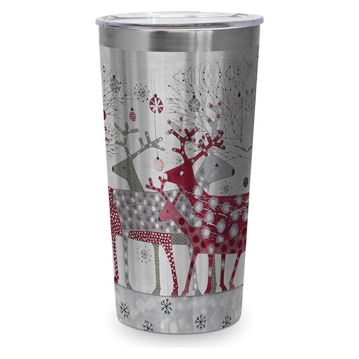 ppd Kubek termiczny &quot;Scandic&quot; w kolorze srebrnym - 400 ml Ppd onesize okazja Limango Polska