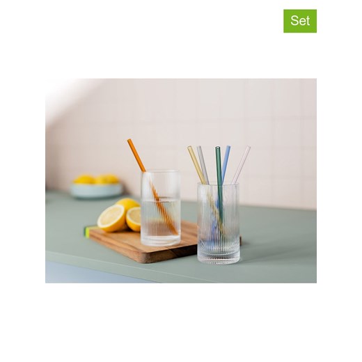 Remember Słomki (6 szt.) w różnych kolorach - wys. 21 x Ø 0,8 cm ze sklepu Limango Polska w kategorii Naczynia - zdjęcie 187794020