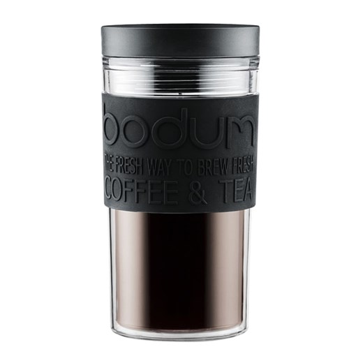 bodum Kubek termiczny &quot;Travel Mug&quot; w kolorze czarnym - 350 ml ze sklepu Limango Polska w kategorii Kubki - zdjęcie 187794044
