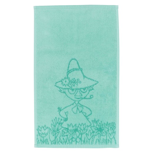 Moomin Ręcznik &quot;Snufkin&quot; w kolorze turkusowym dla gości - 50 x 30 cm onesize promocja Limango Polska