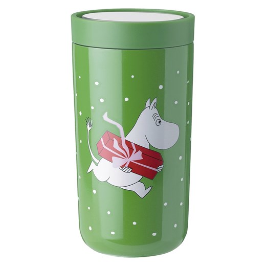 Stelton Kubek termiczny &quot;To Go Click&quot; w kolorze zielonym - 200 ml ze sklepu Limango Polska w kategorii Kubki termiczne - zdjęcie 187794152