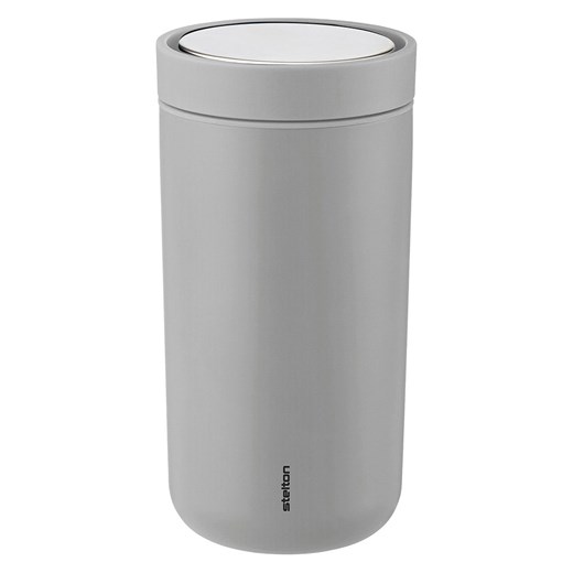 Stelton Kubek termiczny &quot;To Go Click&quot; w kolorze szarym - 200 ml ze sklepu Limango Polska w kategorii Kubki termiczne - zdjęcie 187794153