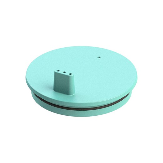 RIG-TIG Pokrywka &quot;Moomin ABC&quot; w kolorze turkusowym do kubka - Ø 7,5 cm ze sklepu Limango Polska w kategorii Kubki - zdjęcie 187794191