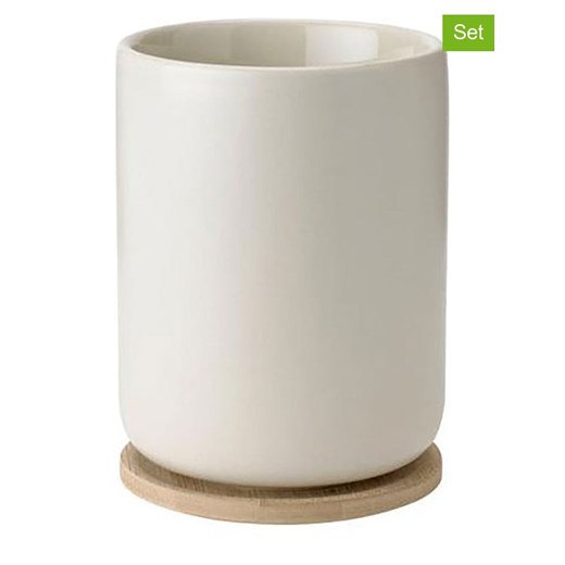 Stelton 2-częściowy zestaw (2 szt.) &quot;Theo&quot; w kolorze kremowym - 250 ml Stelton onesize wyprzedaż Limango Polska