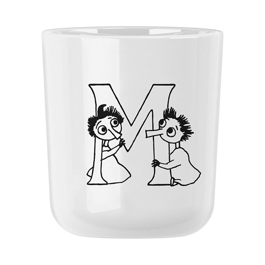 RIG-TIG Kubek &quot;Moomin ABC - M&quot; w kolorze białym - 200 ml ze sklepu Limango Polska w kategorii Kubki - zdjęcie 187794370