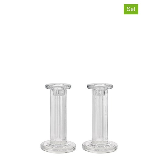 Stelton Świeczniki (2 szt.) &quot;Pilastro&quot; - wys. 13 cm Stelton onesize promocyjna cena Limango Polska