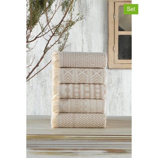 Elizabed Ściereczki (5 szt.) w kolorze beżowym do naczyń ze sklepu Limango Polska w kategorii Ścierki kuchenne - zdjęcie 187794471