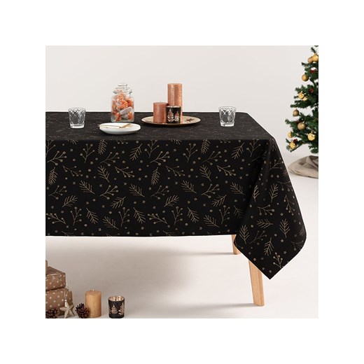 GAMUSI Obrus &quot;Berrie&quot; w kolorze czarno-złotym ze sklepu Limango Polska w kategorii Obrusy i bieżniki - zdjęcie 187794604