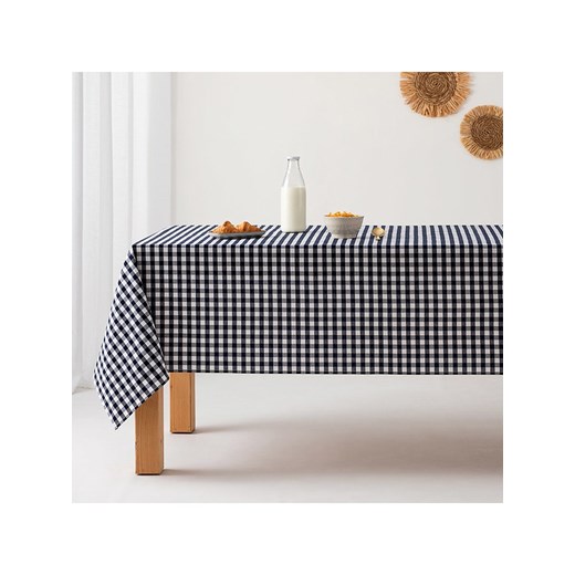 GAMUSI Obrus &quot;Vichy&quot; w kolorze granatowym Gamusi 140x180 cm Limango Polska promocyjna cena