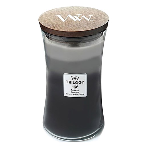 WoodWick Świeca zapachowa &quot;Trilogy - Warm Woods&quot; - 609,5 g ze sklepu Limango Polska w kategorii Świece i dyfuzory - zdjęcie 187794871