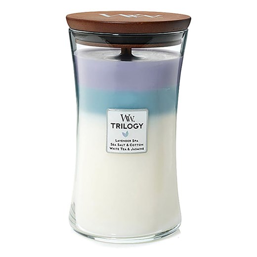 WoodWick Świeca zapachowa &quot;Trilogy - Calming Retreat&quot; - 609,5 g ze sklepu Limango Polska w kategorii Świece i dyfuzory - zdjęcie 187794900