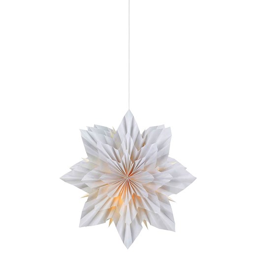 Marksljöd Lampa wisząca &quot;Neela&quot; w kolorze białym - Ø 56 cm ze sklepu Limango Polska w kategorii Oświetlenie - zdjęcie 187794983