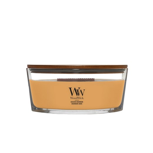 WoodWick Świeca zapachowa &quot;Golden Bourbon&quot; - 453,6 g Woodwick onesize promocyjna cena Limango Polska