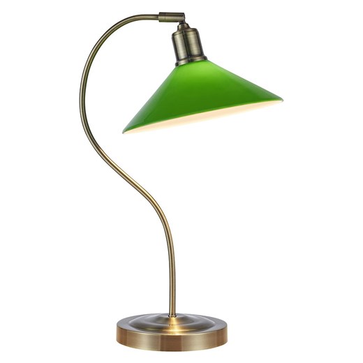 Marksljöd Lampa stołowa &quot;Vela&quot; w kolorze zielonym - wys. 49 x Ø 27,5 cm ze sklepu Limango Polska w kategorii Oświetlenie - zdjęcie 187795231