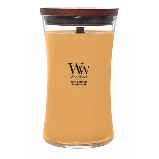 WoodWick Świeca zapachowa &quot;Golden Bourbon&quot; - 610 g Woodwick onesize promocyjna cena Limango Polska