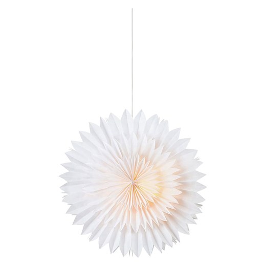 Marksljöd Lampa wisząca &quot;Solina&quot; w kolorze białym - 58 x 58 x 16 cm ze sklepu Limango Polska w kategorii Oświetlenie - zdjęcie 187795431