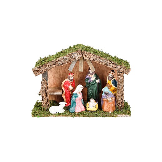Hollybell Dekoracja &quot;Christmas Crib&quot; ze wzorem - 30 x 21 x 10 cm ze sklepu Limango Polska w kategorii Dekoracje - zdjęcie 187795613