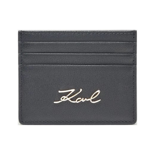 Karl Lagerfeld Skórzane etui na karty K/signature ze sklepu Gomez Fashion Store w kategorii Etui - zdjęcie 187796084