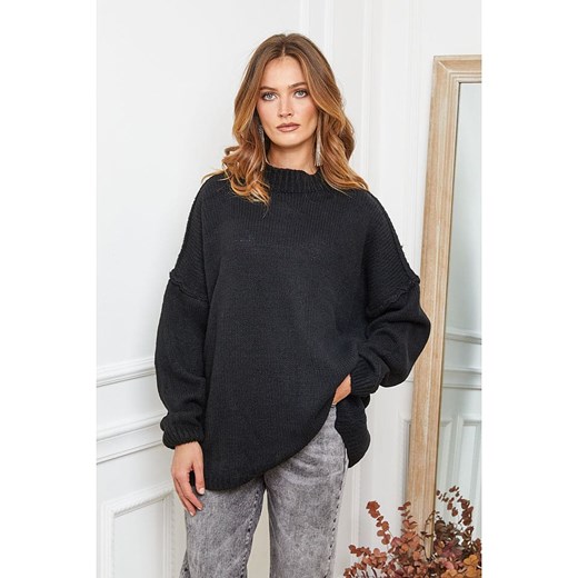 Joséfine Sweter &quot;Ladem&quot; w kolorze czarnym ze sklepu Limango Polska w kategorii Swetry damskie - zdjęcie 187797192
