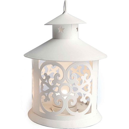 Trendy Kitchen by EXCÉLSA Świecznik w kolorze kremowym - wys. 19 x Ø 12 cm ze sklepu Limango Polska w kategorii Świeczniki - zdjęcie 187797383