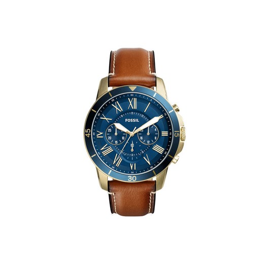 Zegarek Fossil Grant Sport FS5268 Brązowy ze sklepu eobuwie.pl w kategorii Zegarki - zdjęcie 187797772