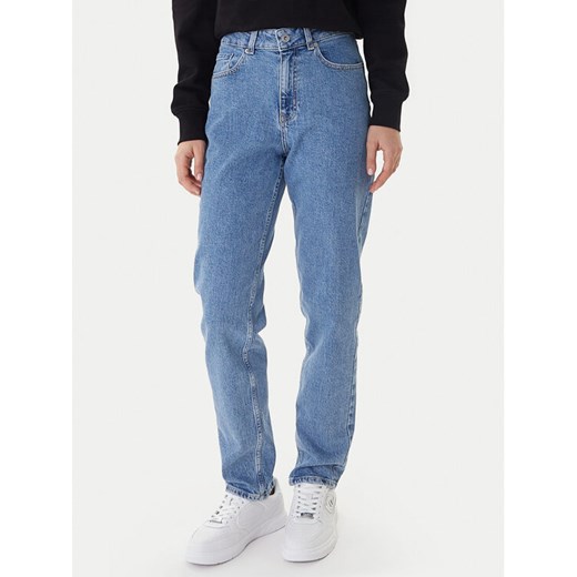 Karl Lagerfeld Jeans Jeansy B1W10076 Niebieski Mom Fit ze sklepu MODIVO w kategorii Jeansy damskie - zdjęcie 187797962
